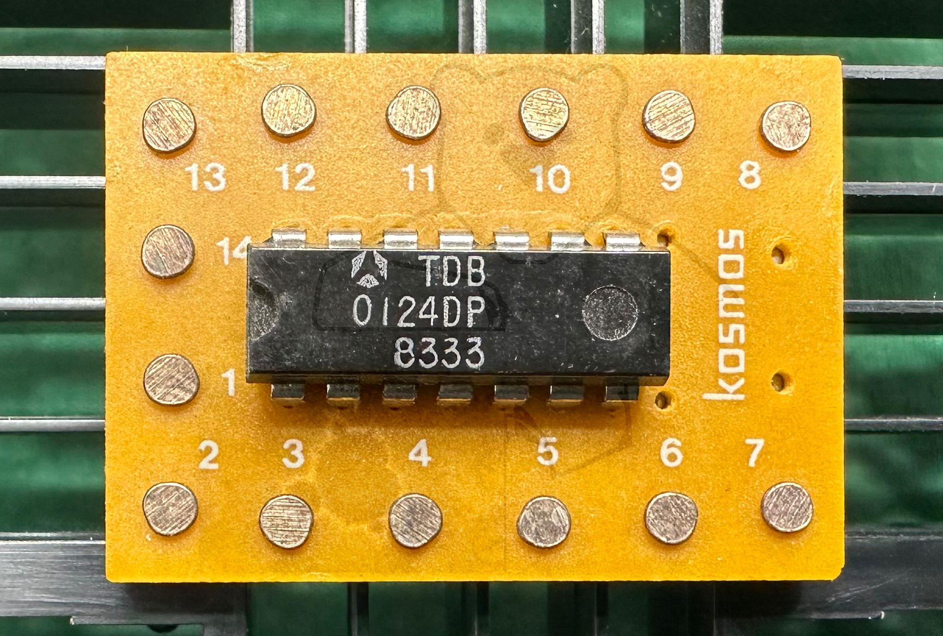 Kosmos Elektronik Oszilloskop mit Funktionsgenerator Bausatz, Bauteile
